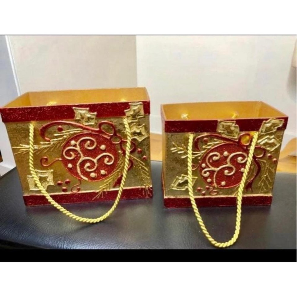 Christmas Shopping Bag‎ Decoration